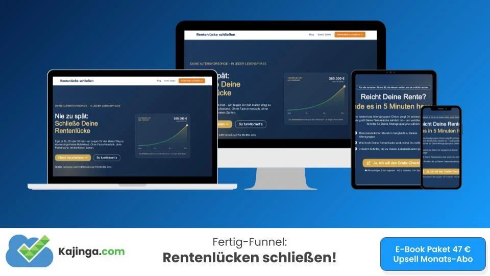 Rentenlücke schließen