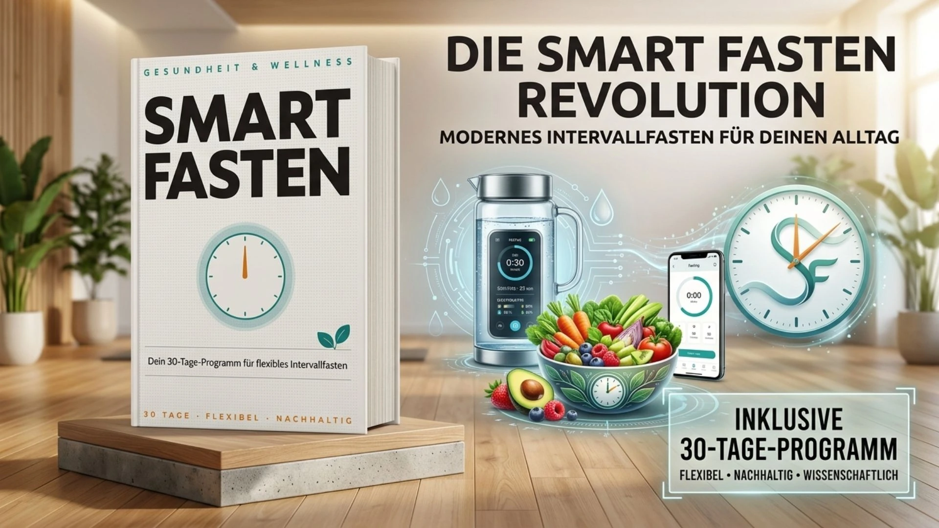 Smart Fasten – Modernes Intervallfasten für den Alltag