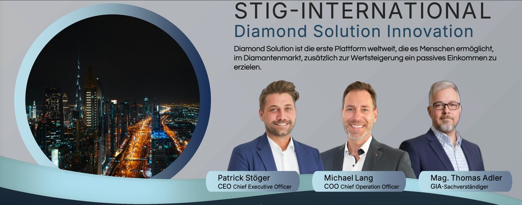 Diamond Solution Stig patrick stöger
