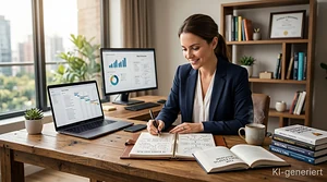 Unternehmer plant erstes Buch als Business-Asset mit strukturiertem Fahrplan