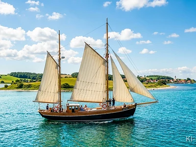 Segeltörn auf Zweimaster in der Dänischen Südsee mit Crew, Kosten und Abläufen