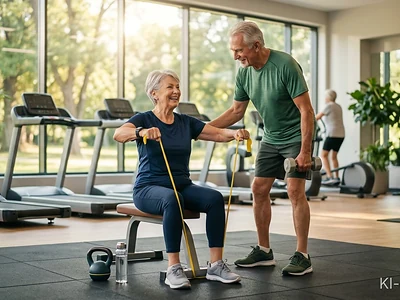 Bild zum Artikel: Wie du Fitness für Rentner mit Vorerkrankungen si