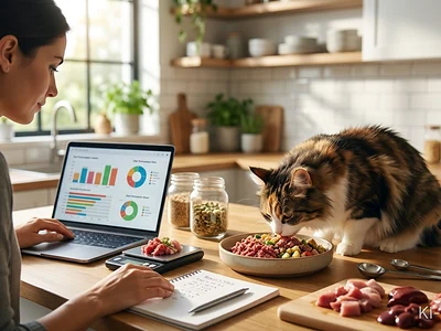 Wie du Barf-Futterpläne für Nierenkatzen berechnest