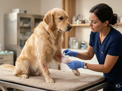 Erste Hilfe bei Hunden bei Bissverletzungen