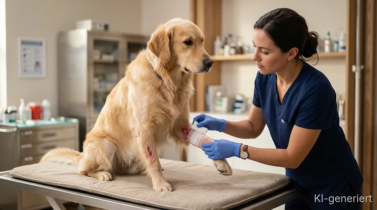 Erste Hilfe bei Hunden bei Bissverletzungen