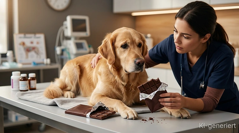 Erste Hilfe bei Hunden - mein Hund hat Schokolade gefressen