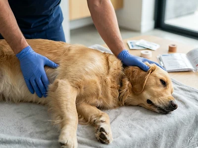 Unternehmer lernt Erste Hilfe am Hund – klarer Notfall-Plan statt Panik im Business-Alltag