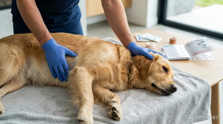 Unternehmer lernt Erste Hilfe am Hund – klarer Notfall-Plan statt Panik im Business-Alltag