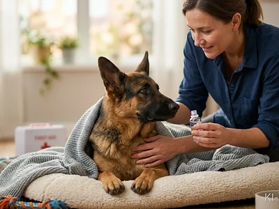 Bild zum Artikel: Wie du Hundeschock richtig behandelst: Notfallmaß