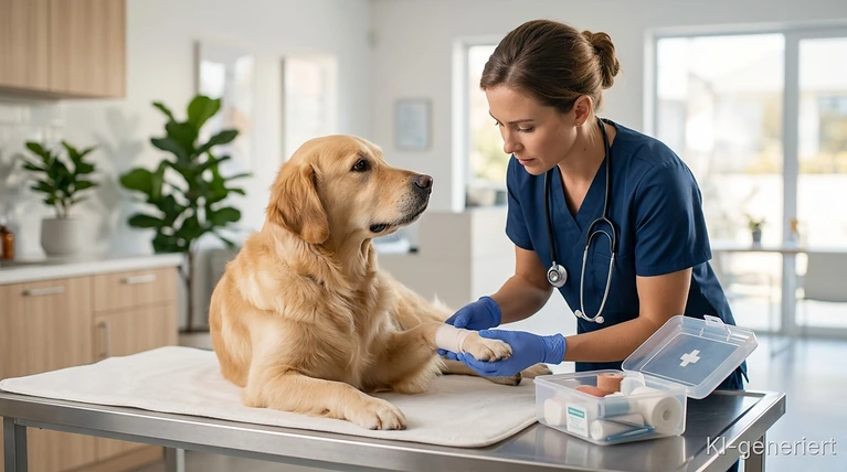 Erste Hilfe bei Hunden: Sofortmaßnahmen für den Notfall